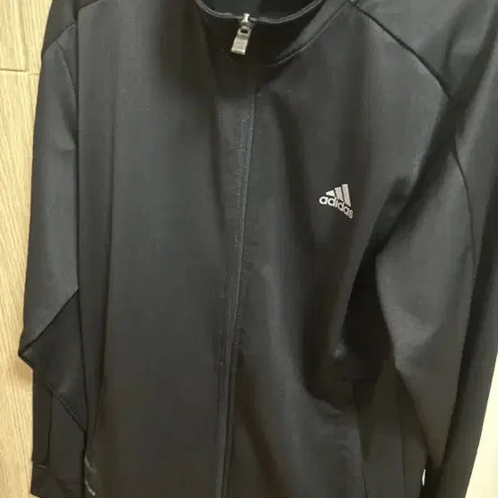 [BUNJANG] Adidas Black Full Zip Jacket L / 아디다스 블랙 집업 자켓