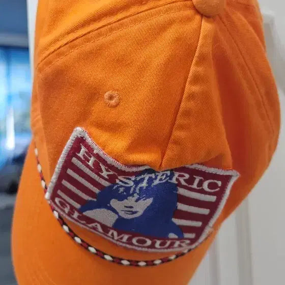 [BUNJANG] Hysteric Glamour Orange Ball Cap / HYSTERIC GLAMOUR 오렌지 볼캡