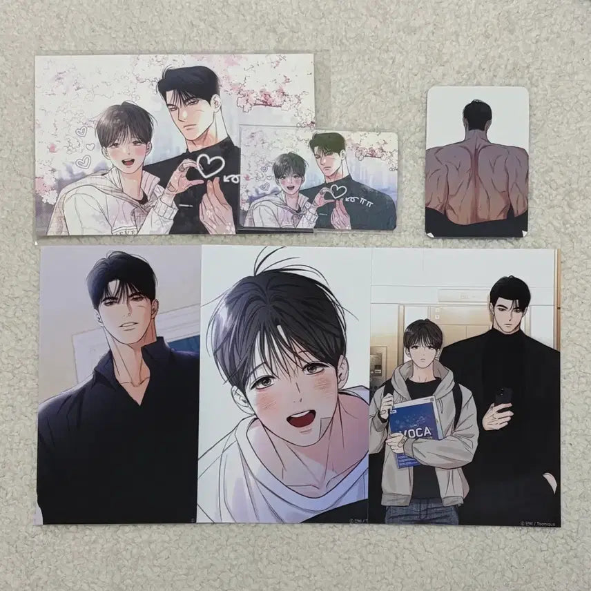 [BUNJANG] Ilgan Alba Postcard Bundle Set / 일간알바 투니크 특전엽서 방포 프박 일괄양도