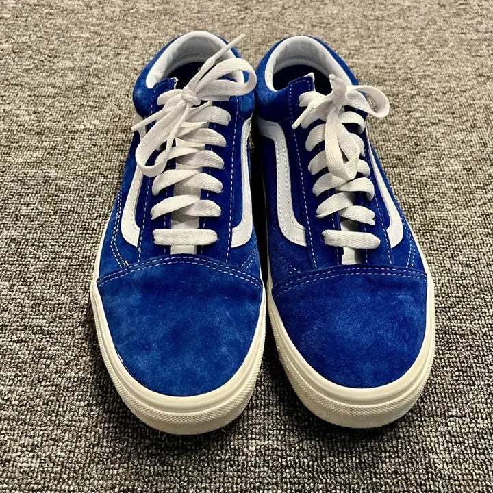 [BUNJANG] Vans Old Skool Suede Blue Sneakers - Size 235 / [235] 반스 올드스쿨 스웨이드 블루
