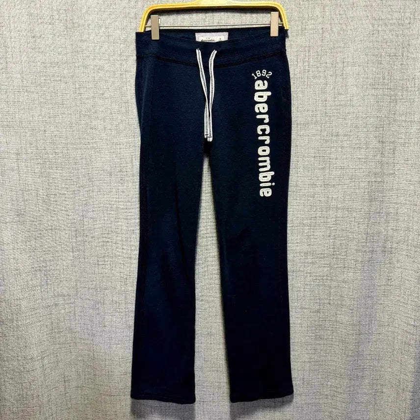 [BUNJANG] Abercrombie Fleece Navy Training Pants M / 아베크롬비 기모 네이비 트레이닝 바지 M