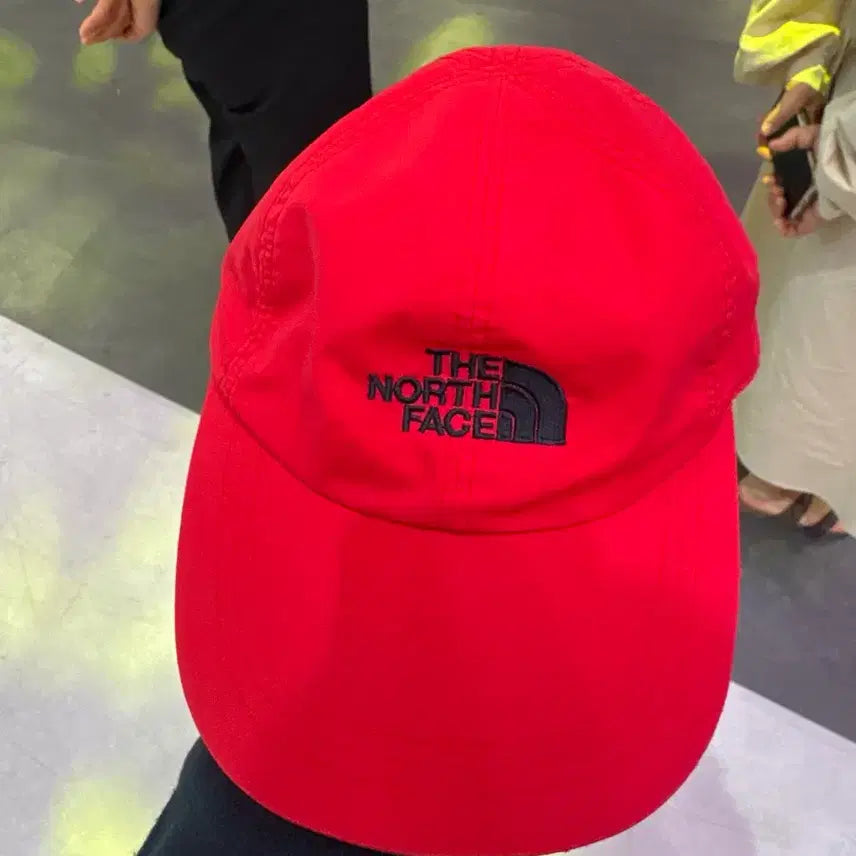 [BUNJANG] Vintage The North Face Red Ball Cap / 빈티지 노스페이스 레드 볼캡