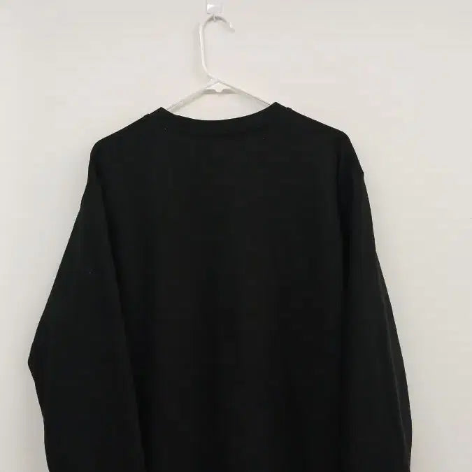 [BUNJANG] Nike Swoosh Black Sweatshirt T-shirt / 나이키 스우시 블랙 맨투맨 티셔츠