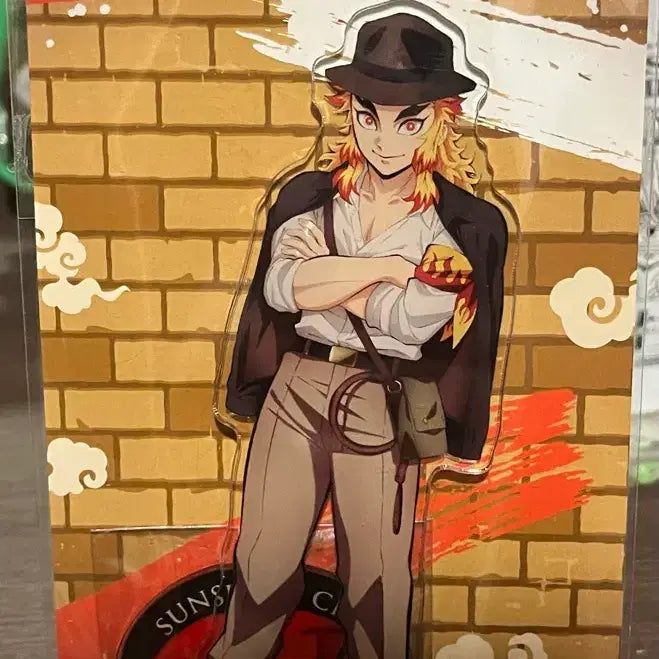 [BUNJANG] Demon Slayer Kyojuro Rengoku Sunshine City Acrylic Stand / 귀멸의 칼날 렌고쿠 선샤인시티 아크릴스탠드 미개봉