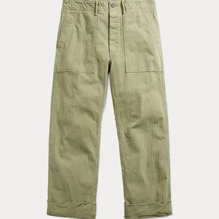 [BUNJANG] RRL Herringbone Fatigue Pants 31-30 New / RRL 더블알엘 헤링본 퍼티그 팬츠 31-30 신품