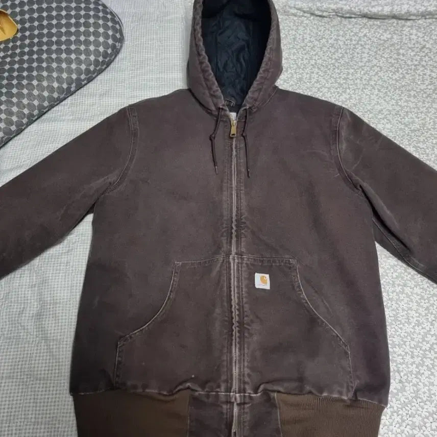 [BUNJANG] Carhartt WIP Active Jacket Dark Brown M / 칼하트 액티브 자켓 M