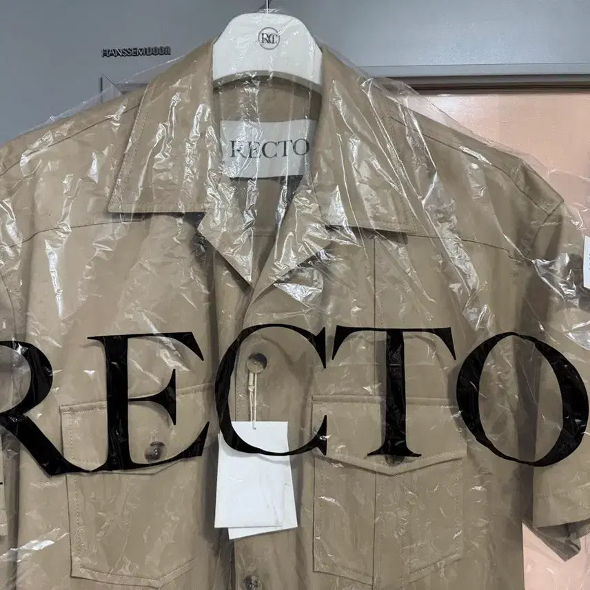 [BUNJANG] Recto 24SS Multi Pocket Shirt (Beige) / 렉토 24ss 멀티포켓셔츠