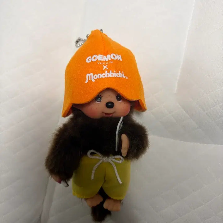 [BUNJANG] Yufuin Monchhichi Goemon Collaboration Plush Keychain / 유후인 몬치치