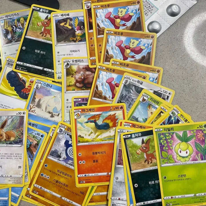 [BUNJANG] Pokemon Card General Set 69 Cards Bundle Set / 포켓몬카드 / 일반 / 69장 / 일괄