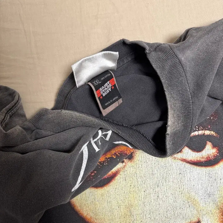 [BUNJANG] Saint Michael Tupac XXL T-Shirt / [XXL]세인트마이클 투팍