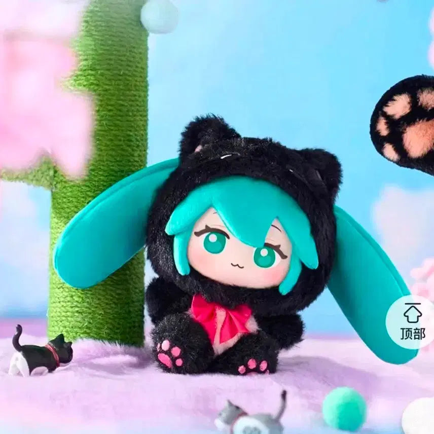 [BUNJANG] Hatsune Miku Forest Animals Gacha Keyring Bundle Set / (일괄) 하츠네 미쿠 피규어 랜덤 인형 숲속의동물 / 가챠 키링 제일복권
