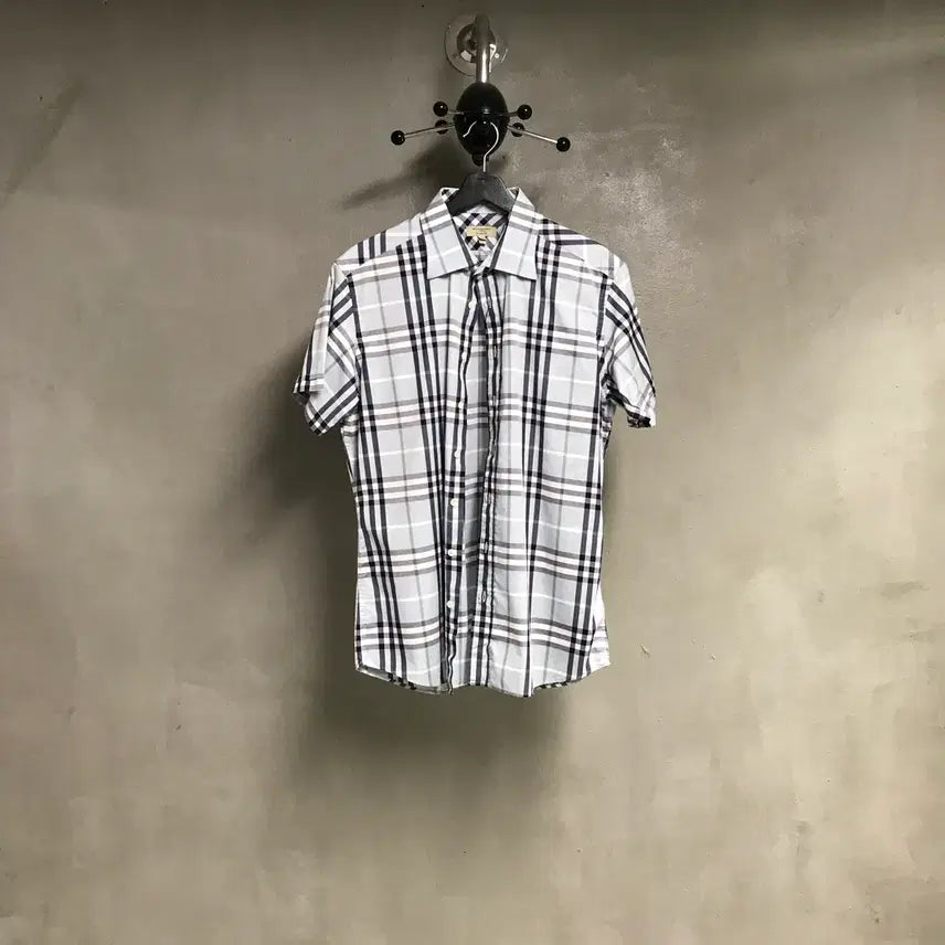 [BUNJANG] Burberry Short Sleeve Shirt L / 버버리 반팔 셔츠 L