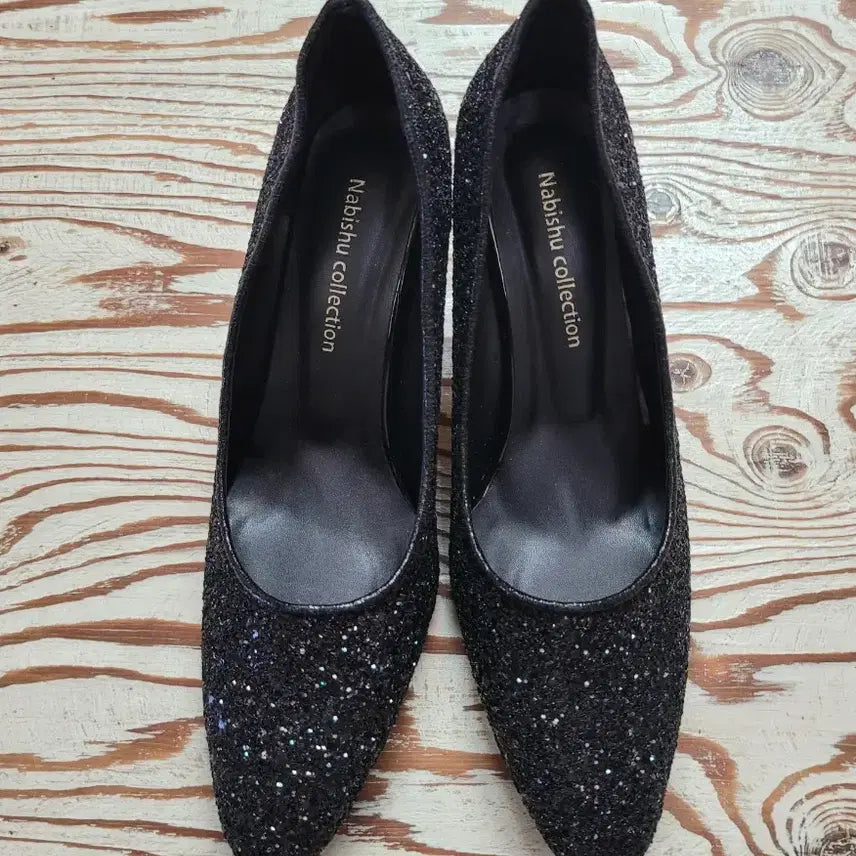 [SOLD OUT] 여성)글리터 펌프스 하이힐(새상품250m)