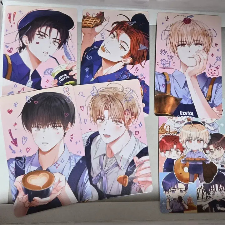 [BUNJANG] Debut or Die Bundle Set Photocard Set / 데못죽 이디야 포토카드 6개 일괄 포카 콜라보 세트 박문대 차유진 김래빈