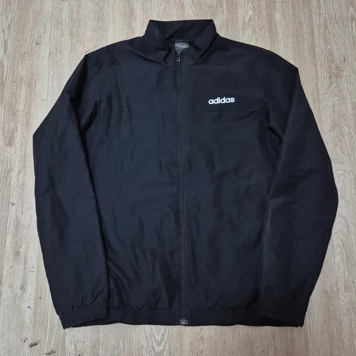 [BUNJANG] Adidas Spell Logo Windbreaker Zip-Up Jacket L (100) / 아디다스 스펠 로고 윈드브레이커 바람막이 집업 자켓 L(100)