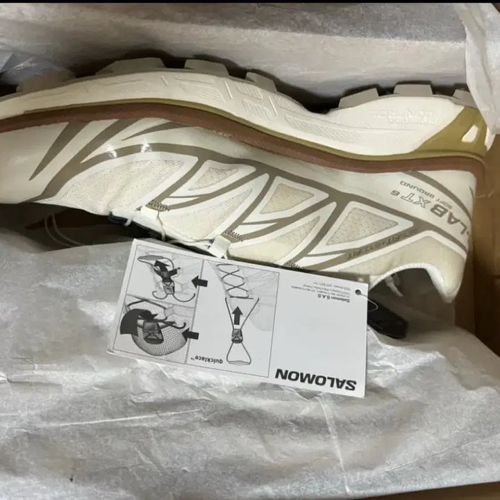 [BUNJANG] Salomon XT-6 Turtledove Sneakers / [285] 살로몬 XT-6 터틀도브 스니커즈
