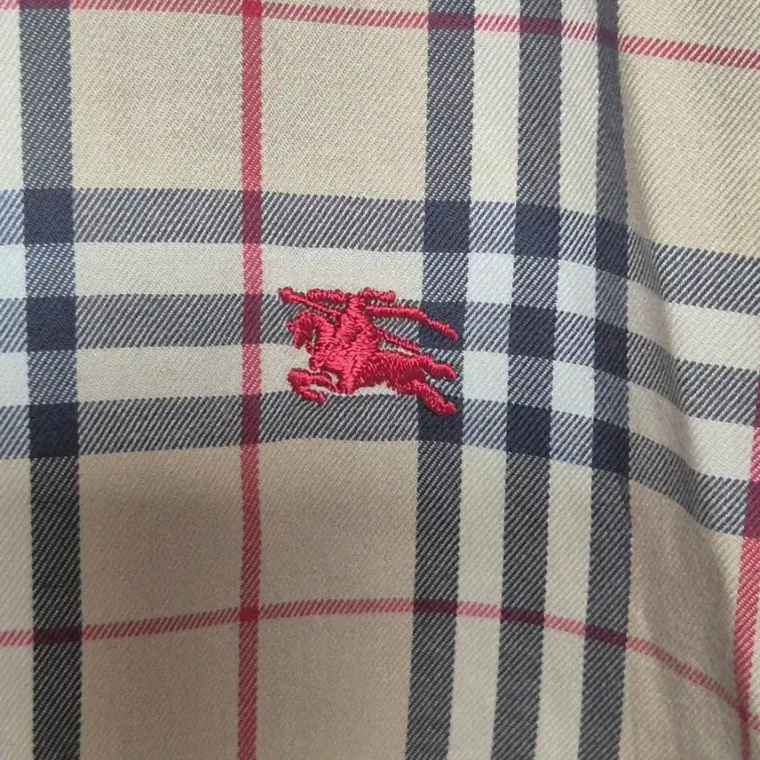 [BUNJANG] Burberry Check Short Sleeve Shirt / 버버리 체크 반팔 셔츠