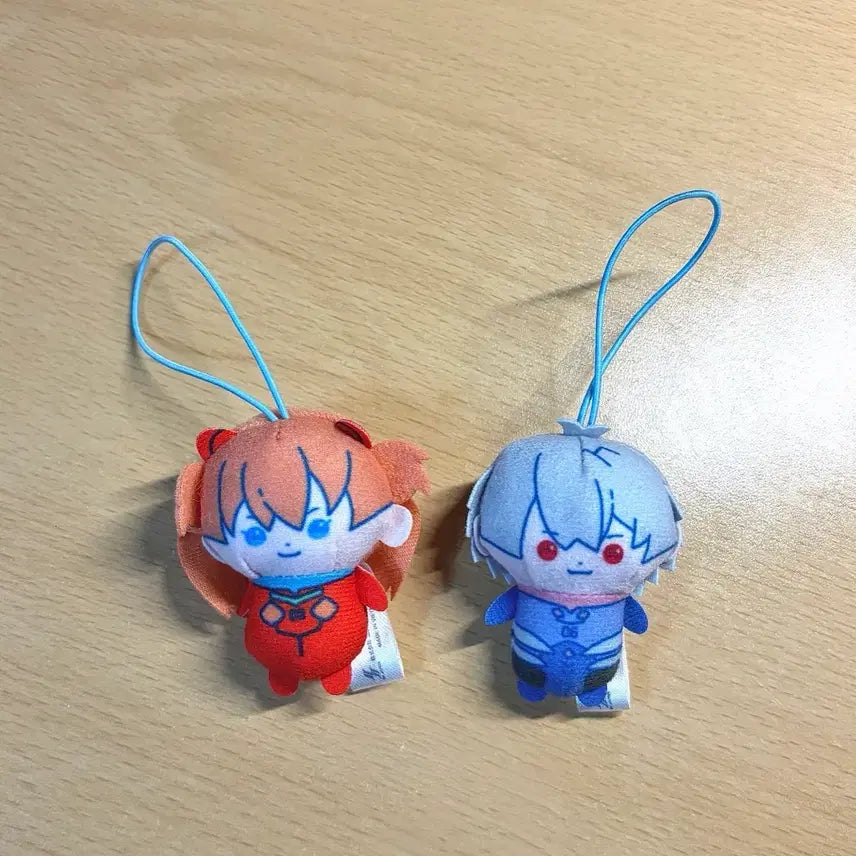 [BUNJANG] Evangelion Puchii Nui Gacha Asuka &amp; Kaworu Bundle Set / 에반게리온 푸치 누이 가챠 아스카 카오루 일괄