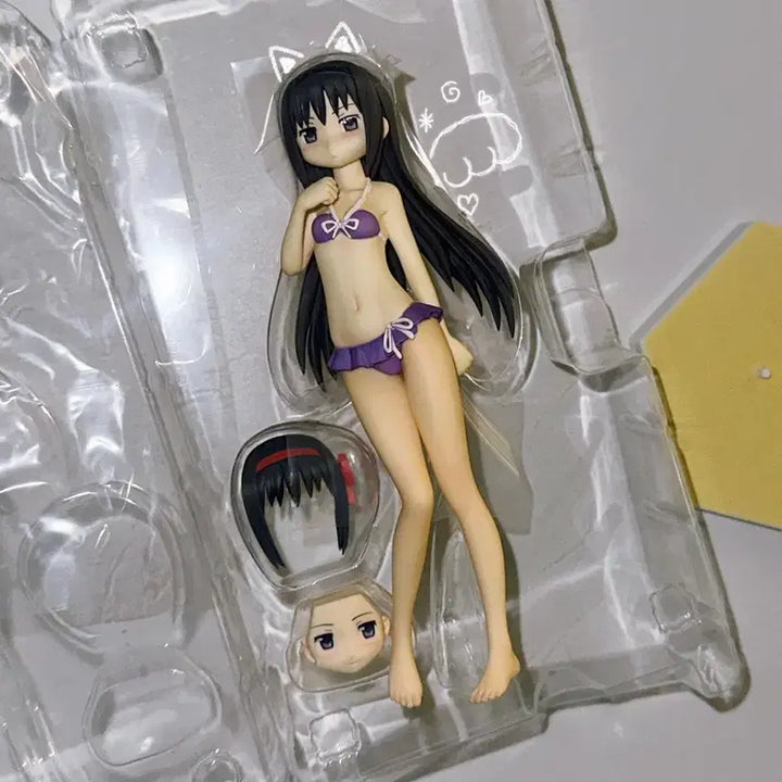 [BUNJANG] Homura Akemi Beach Queens 1/10 Scale Figure / 마도카 마기카 마마마 호무라 비치퀸즈 1/10 스케일 피규어