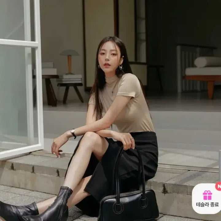 [BUNJANG] Common Unique Slit Long Skirt (Size M) / (최종가)커먼유니크 슬릿롱스커트 S/S버전(M)