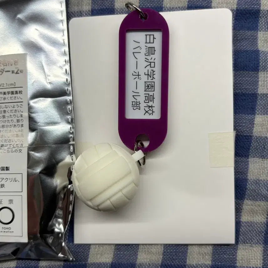 [BUNJANG] Haikyuu Shiratorizawa Dormitory Keyring Set 2 / 하이큐 부실키링 2탄 시라토리자와 부실키링