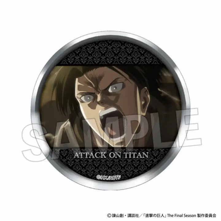 [BUNJANG] Attack on Titan Levi Can Badge / [진격의거인] 리바이 캔뱃지