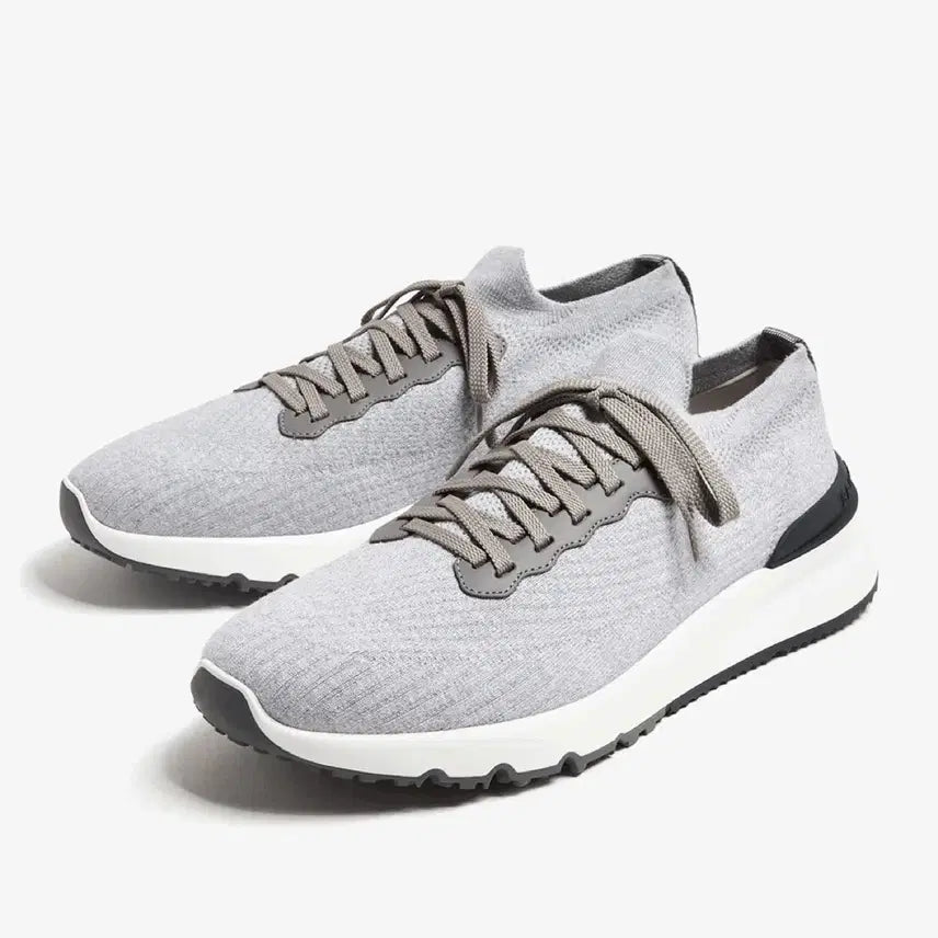 [BUNJANG] Brunello Cucinelli Knit Sneakers / 브루넬로 쿠치넬리 니트 스니커즈