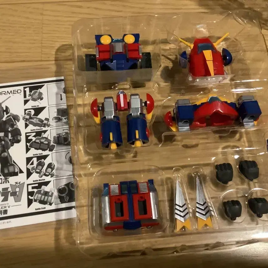[BUNJANG] Action Toys Mini Deformed Series Combattra V / 아트스톰액션토이즈 Mini Deforemd Series초전자로봇콤바트라V