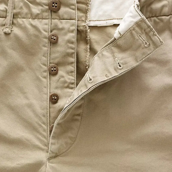 [BUNJANG] RRL Officer Shorts Beige Size 34 / RRL 더블알엘 오피서 쇼츠 베이지 34사이즈 신품급
