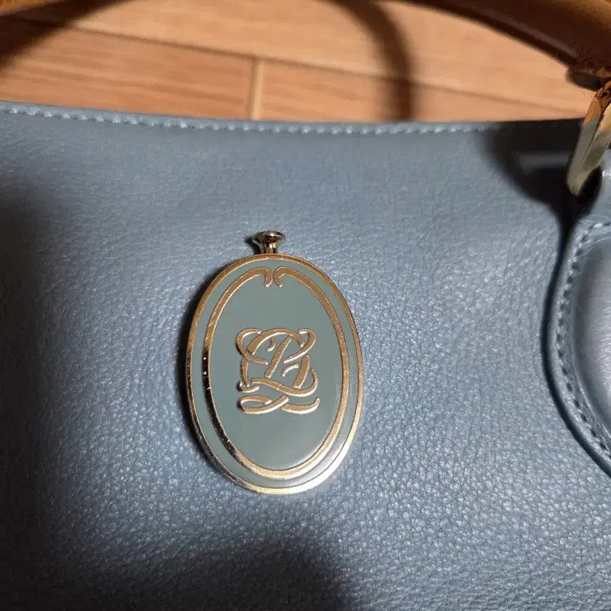 [BUNJANG] Louis Quatorze Blue Tote Bag Shoulder Bag / 루이까또즈 블루 토트백 숄더백