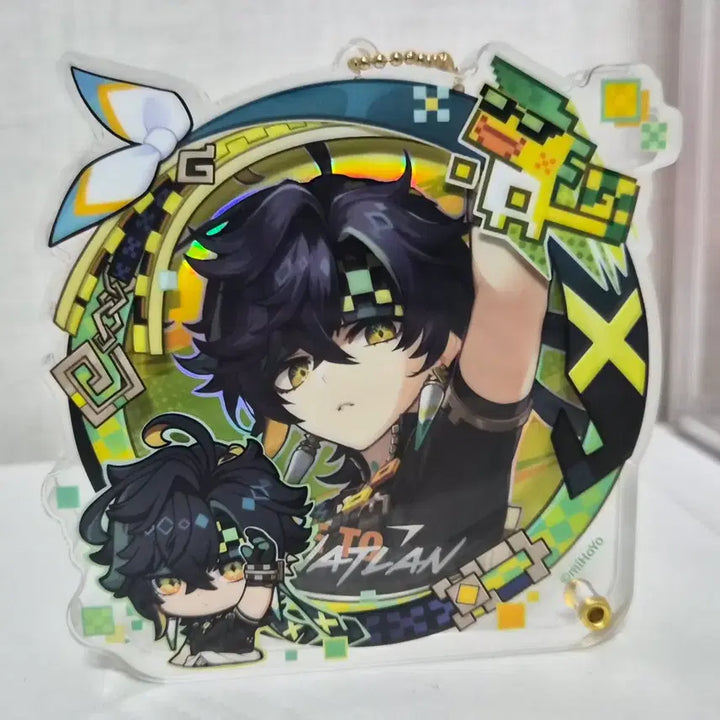 [BUNJANG] Genshin KINICH Can Badge Bundle Set / 일괄, 공식) 원신 키니치 캔뱃지 , 캔뱃지 보관틀