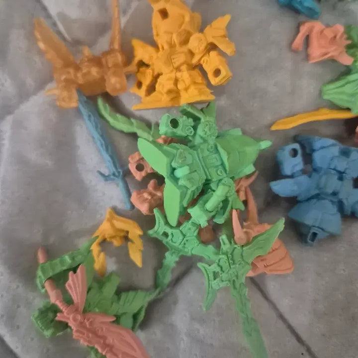 [BUNJANG] Gundam Gashapon Rubber Figure Bulk / 가챠 고무 건담 피규어 벌크