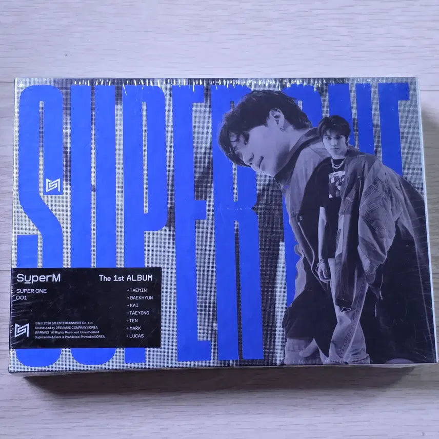 [BUNJANG] SuperM Super One Album Taeyong Ver. (Sealed) / (미개봉)슈퍼엠-1집 Super One 태용Ver 앨범 양도 [재고1장]