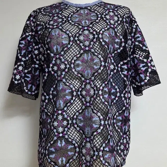 [BUNJANG] Sandro Lace Blouse Size S / 산드로 레이스 블라우스 44~55초