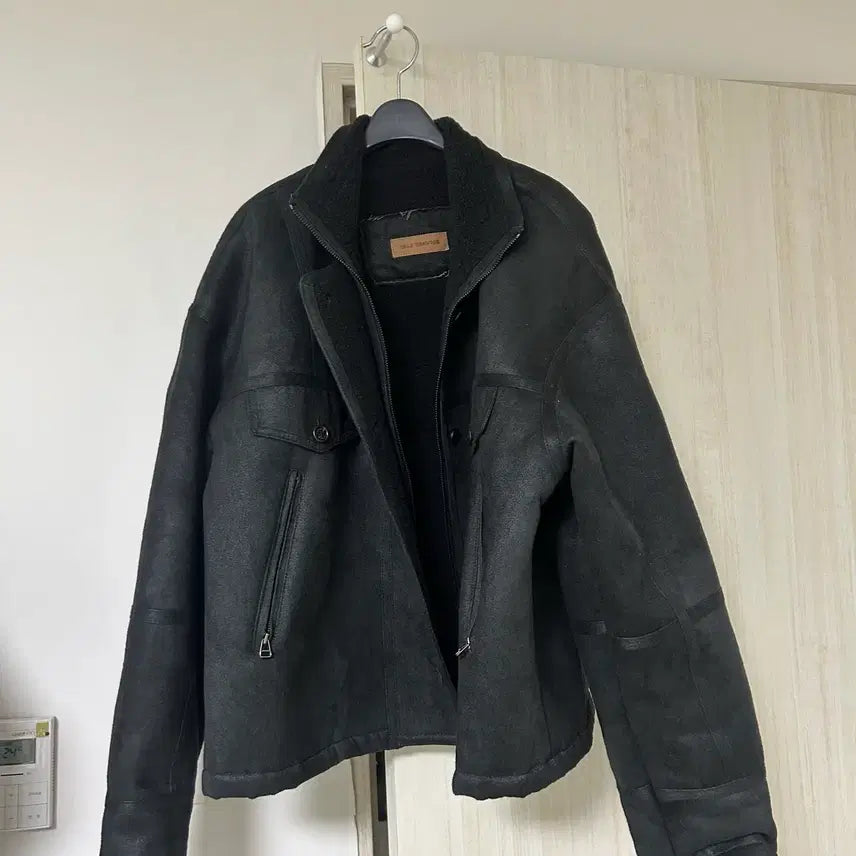 [BUNJANG] Selfservice Vintage Mustang Faux Leather Jacket / 도매택 셀프서비스 selfservice 빈티지 무스탕