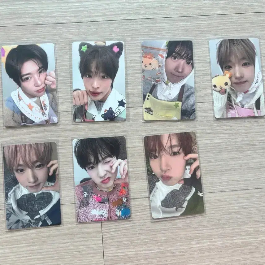 [BUNJANG] NCT WISH Photocard Bundle Set Sion Riku Sakuya Yushi Jaehee Ryo / 엔시티위시 포카 일괄 탈덕처분 시온 리쿠 사쿠야 유우시 재희 료