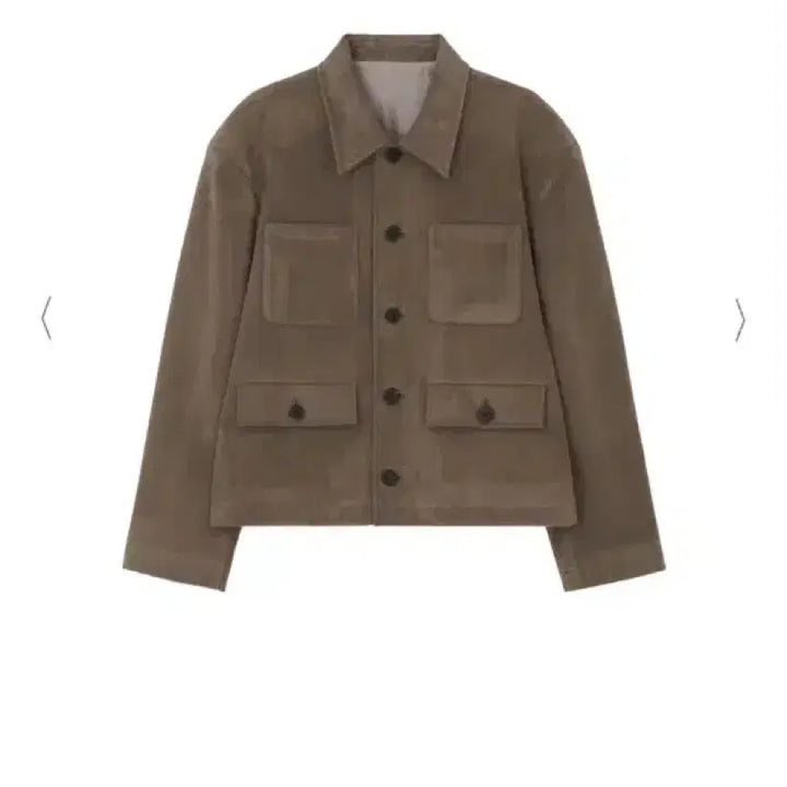 [BUNJANG] Cinder Mocha Beige Suede Cropped Jacket / 신더 cinder 모카베이지 스웨이드 자켓 크롭