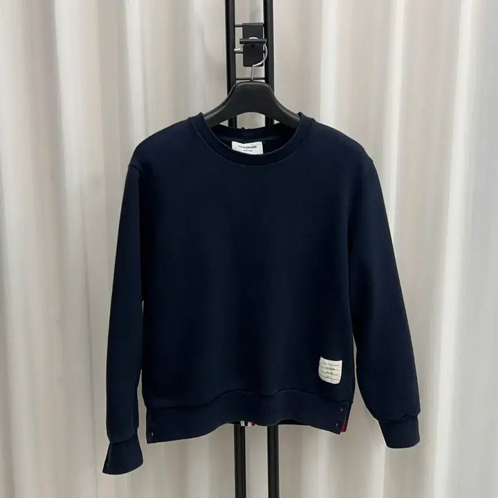 [BUNJANG] Thom Browne Back Tricolor Sweatshirt Navy Size 3 / 톰브라운 백삼선 맨투맨 네이비 3사이즈