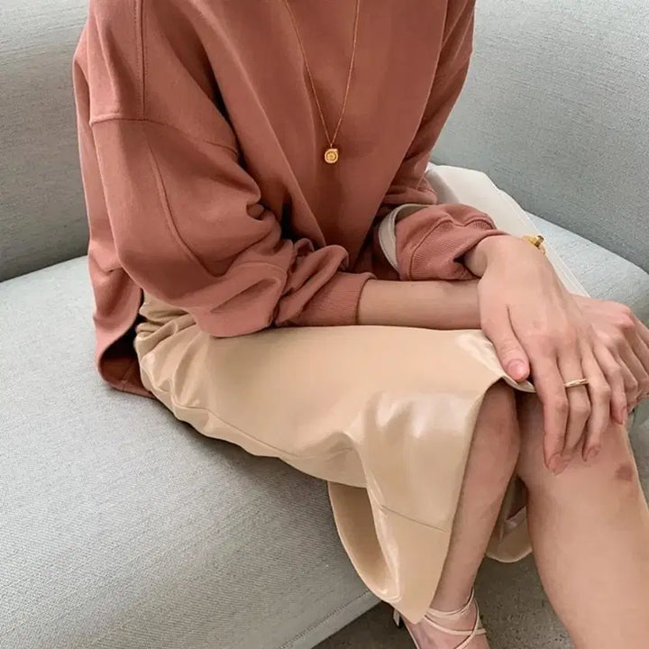 [BUNJANG] ORR Glossy Long Skirt XS / [새상품](ORR)글로시 롱스커트 XS
