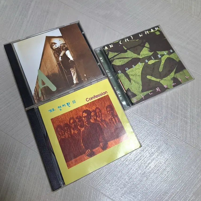 [BUNJANG] An Chi-hwan Album CD Set (3 Types, Early Press) / 안치환 앨범 CD 모음 (3종)