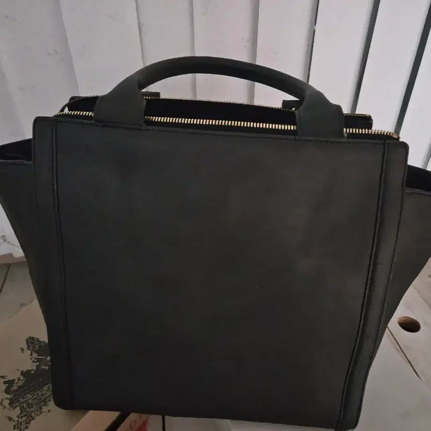 [BUNJANG] Black Martine Sitbon Big Tote Bag / 블랙마틴싯봉 빅백 서류가방가능