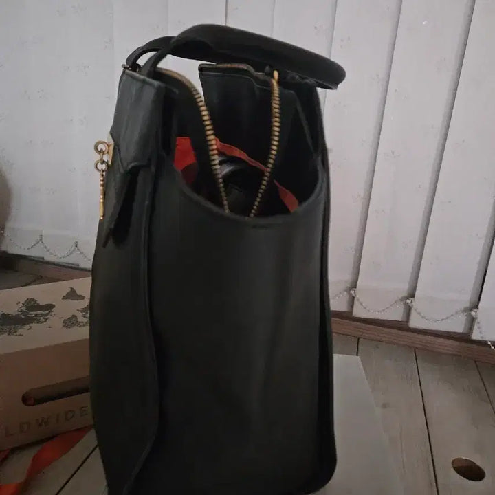[BUNJANG] Black Martine Sitbon Big Tote Bag / 블랙마틴싯봉 빅백 서류가방가능