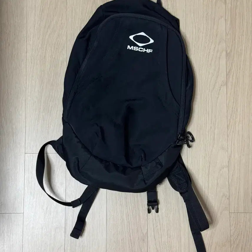 [BUNJANG] Mischief Rhombus Backpack Black / 미스치프 롬버스 백팩 블랙