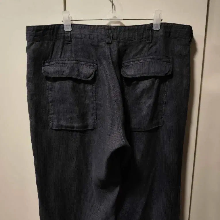 [BUNJANG] C.P. Company Linen Black Pants / 36인치 C.P. Company 씨피컴퍼니 린넨 블랙 팬츠