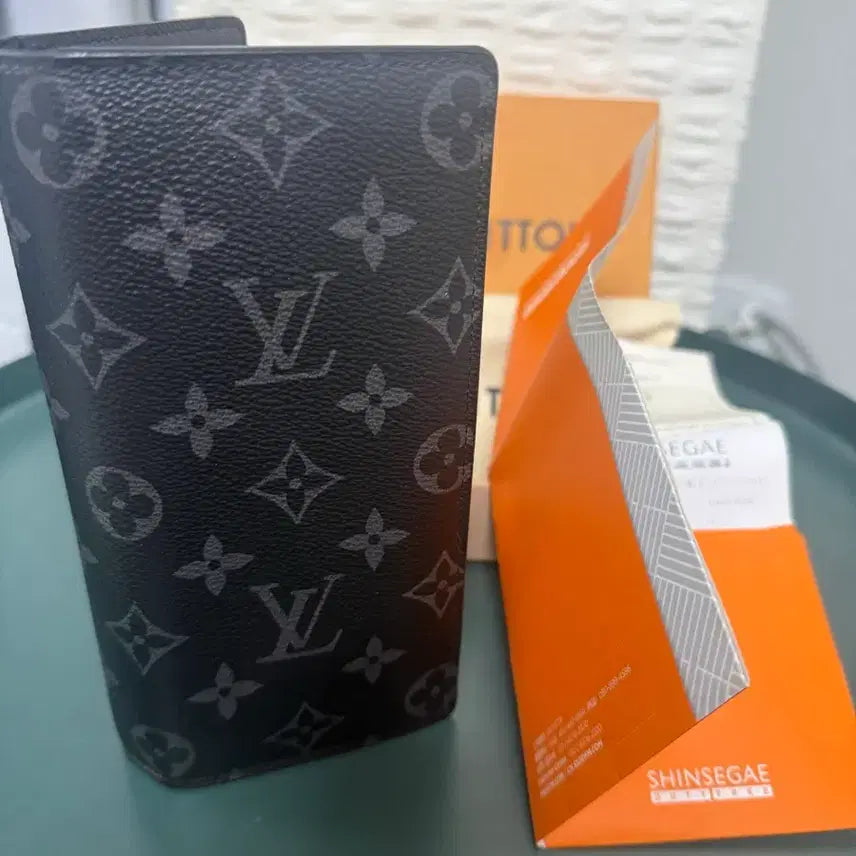 [BUNJANG] Louis Vuitton Monogram Eclipse Long Wallet / 루이비통 남성 장지갑 모노그램 이클립스