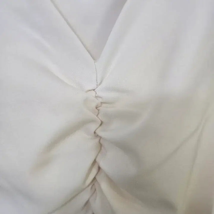 [BUNJANG] Ivory Shirring Long Dress / BEST 아이보리 셔링 롱 원피스