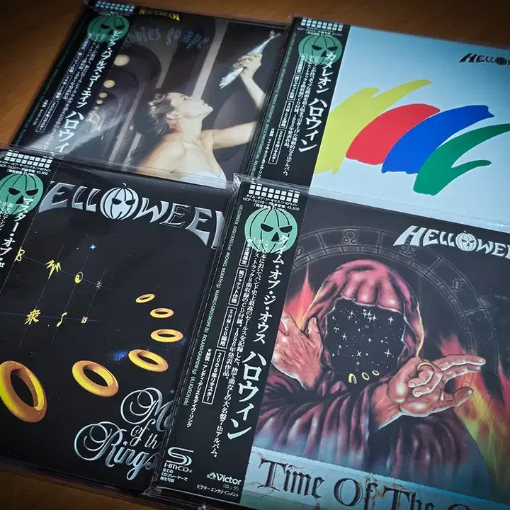 [BUNJANG] Helloween SHM-CD Bundle Set (Japanese Pressing) / Helloween (헬로윈) 고음질 일본반 SHM-CD 4종 일괄판매