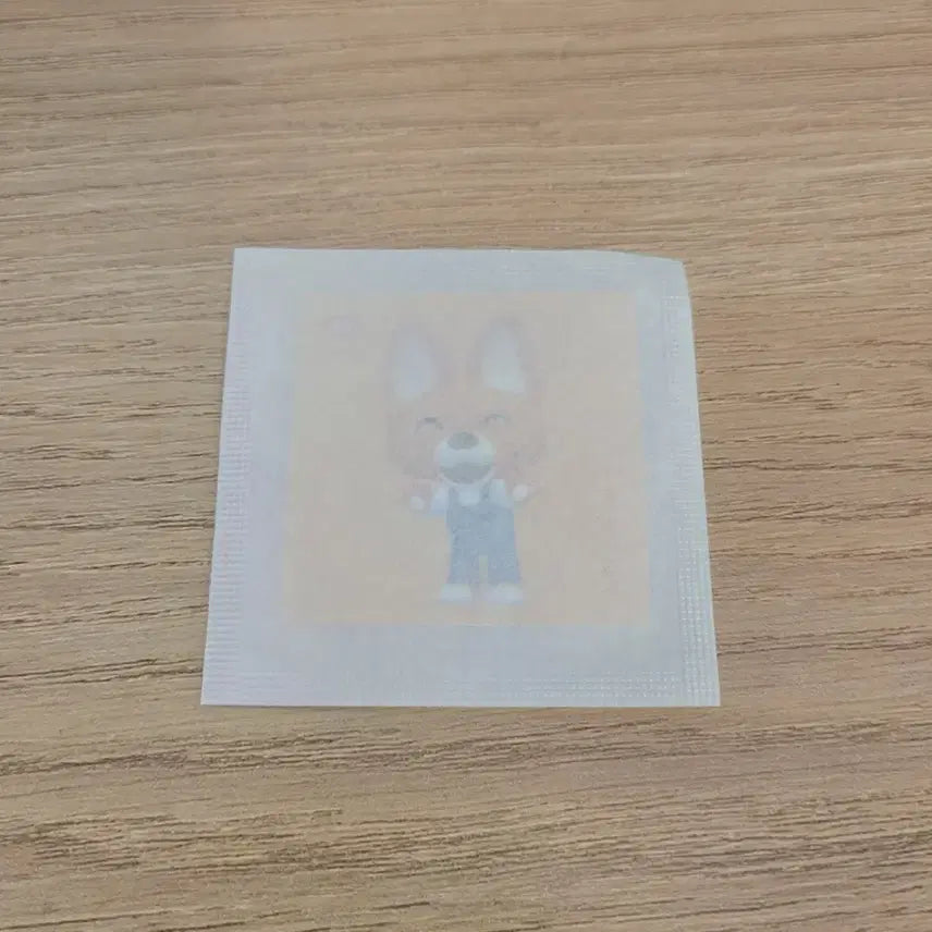 [BUNJANG] Pororo Edi Sand Art Sticker / 뽀로로 한입약과 스티커/에디/사막여우/뽀롱뽀롱/페이퍼/주황/손