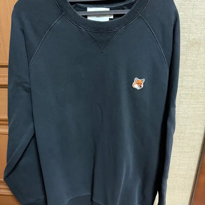 [BUNJANG] Maison Kitsuné Sweatshirt Black L / 메종키츠네 맨투맨 블랙 L