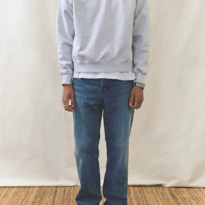 [BUNJANG] RYOO Selvage Denim Straight Fit Jeans / [L] RYOO 셀비지 데님